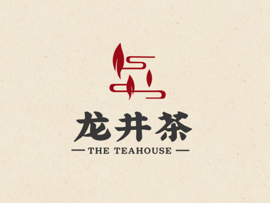 传统中式文艺茶logo设计