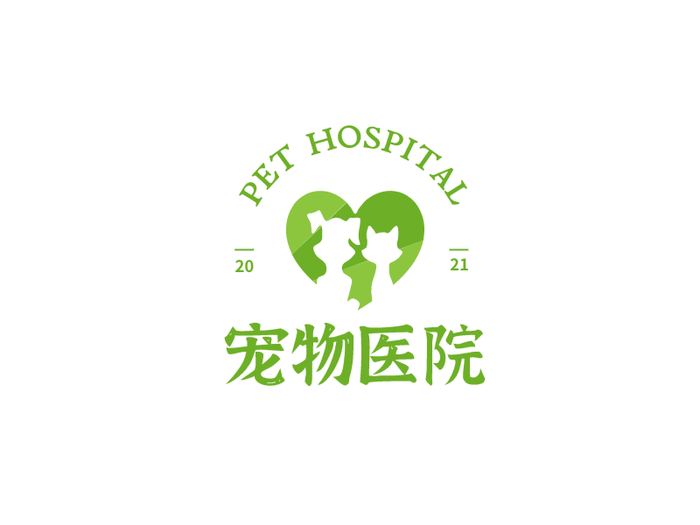 简约动物logo设计