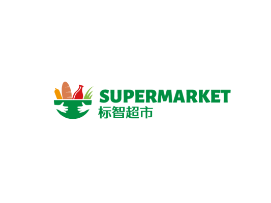 简约现代超市logo设计