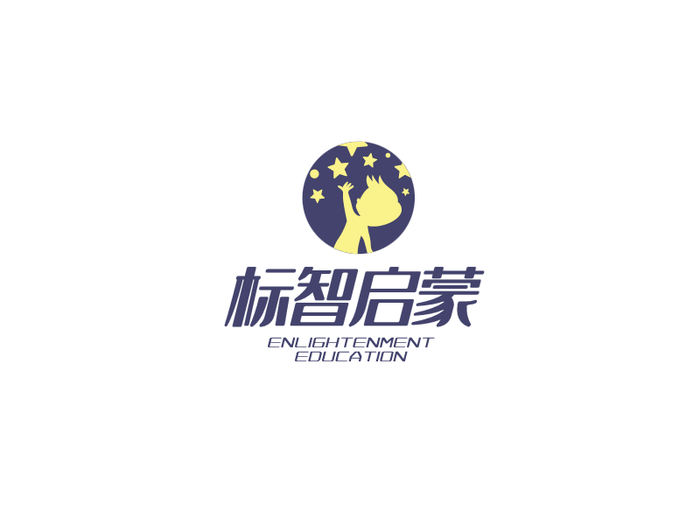 卡通儿童教育logo设计