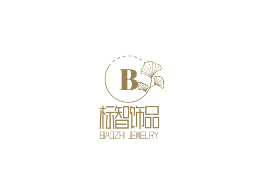文艺中式首饰logo设计