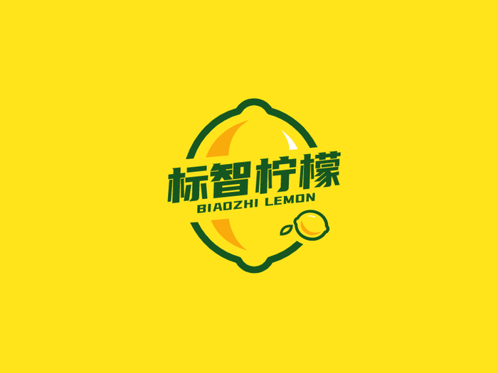 简约创意水果柠檬logo设计