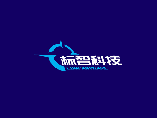 简约创意科技公司logo设计