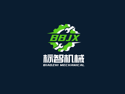 酷炫机械徽章logo设计