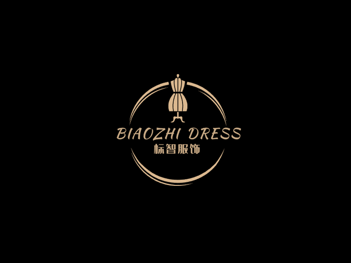 文艺服饰女装logo设计