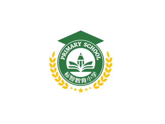简约徽章教育logo设计