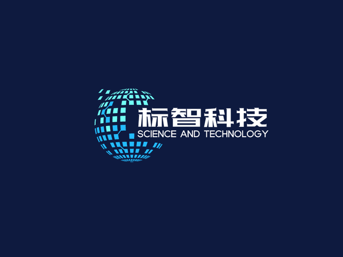 简约地球科技logo设计