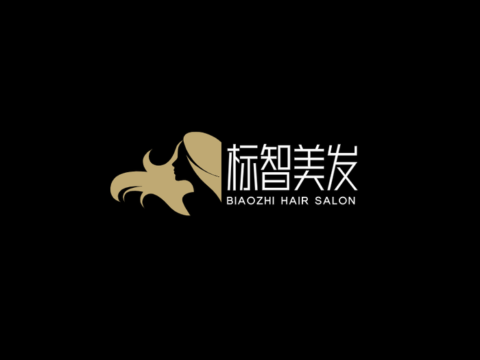 简约创意美容美发logo设计