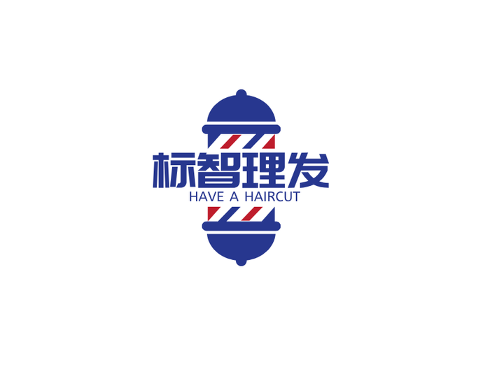 简约创意美容美发logo设计