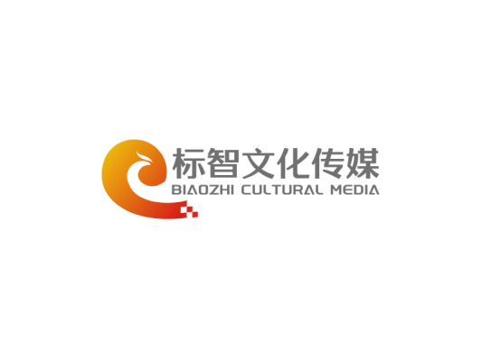 简约凤凰鸟文化传媒logo设计