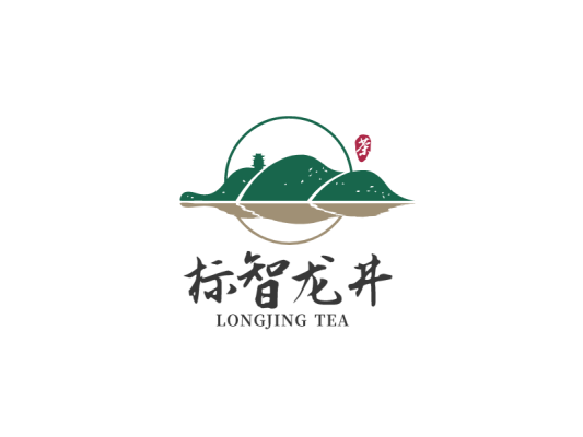 新中式创意茶logo设计