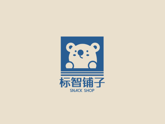 创意卡通熊猫logo设计