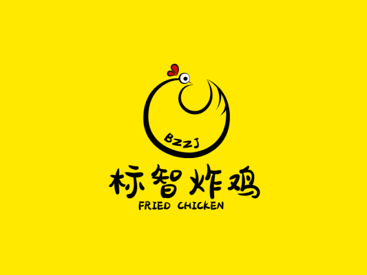 创意餐饮炸鸡logo设计