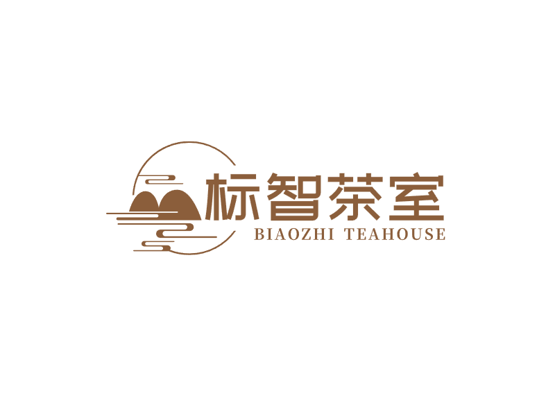 中式文艺茶室logo设计
