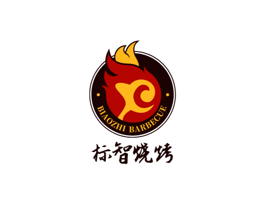 创意餐饮徽章logo设计
