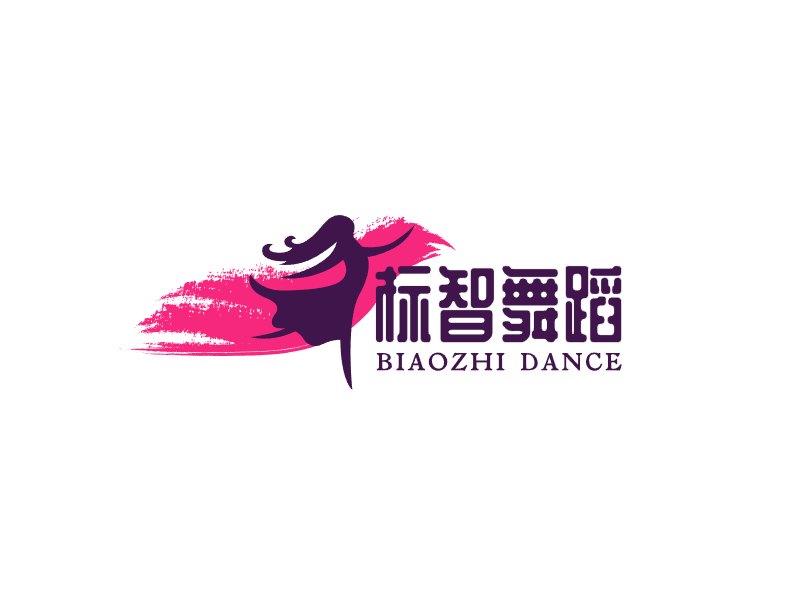 创意舞蹈培训logo设计